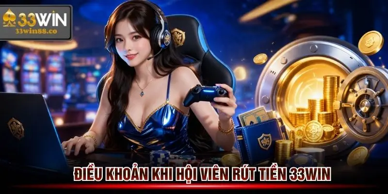 Điều khoản rút tiền 33win hội viên cần phải biết